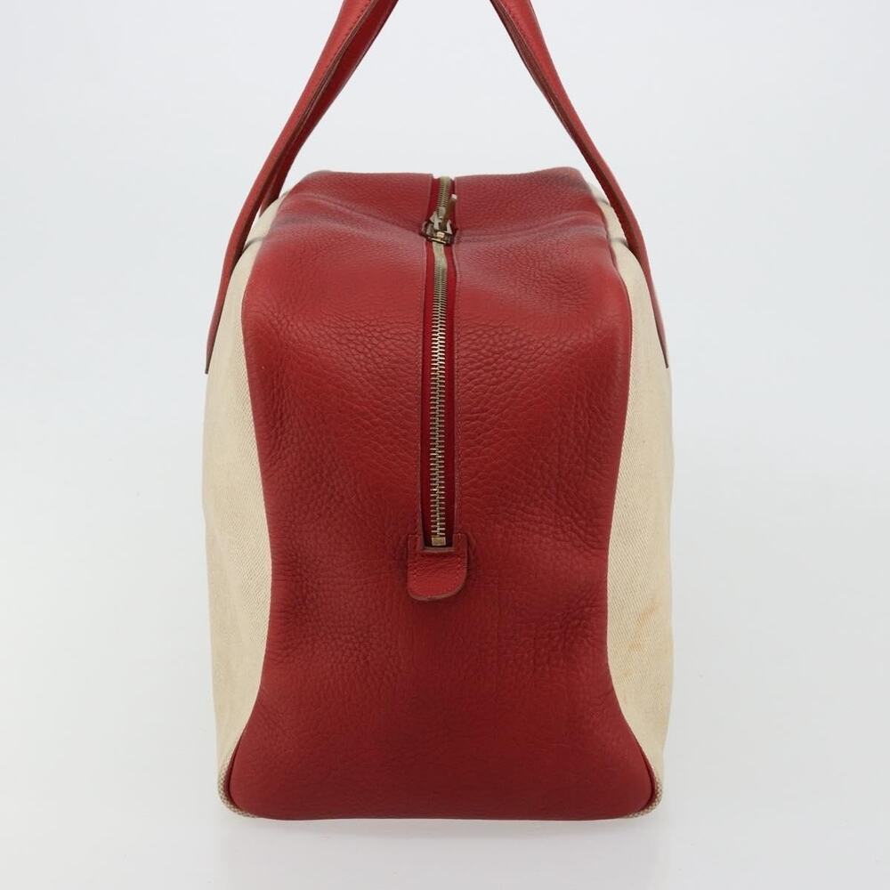 Hermes Coated Canvas Victoria 43 Handbag Beige - Picture 14 of 16